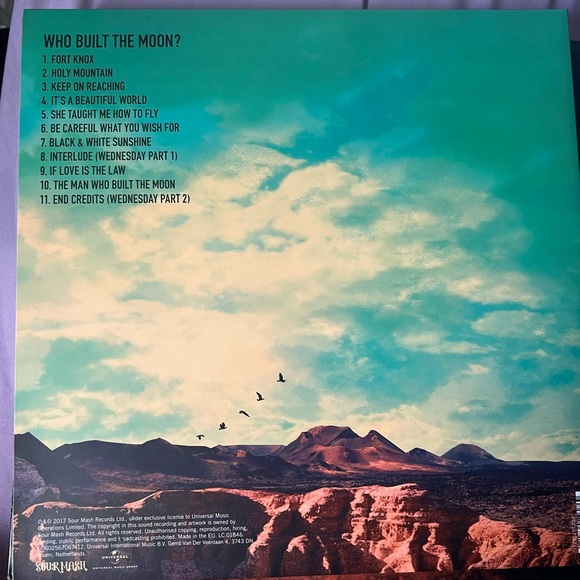 Noel Gallaghers High Flying Birds - Who built the moon Vinyl Record - Picture 2 of 4